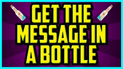 melvor message in a bottle